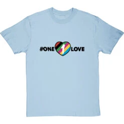 One Love Armband T-Shirt -Tshirt Store one love armband tshirt 179 skybluetshirt
