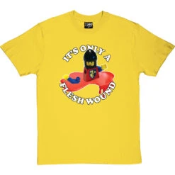 It's Only A Flesh Wound T-Shirt -Tshirt Store only a flesh wound tshirt yellowtshirt