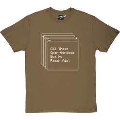 All These Open Windows But No Fresh Air T-Shirt -Tshirt Store open windows tshirt 2 olivetshirt