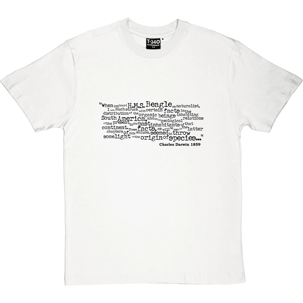 On The Origin Of Species Opening Lines T-Shirt 2 On The Origin Of Species Opening Lines T-Shirt - Image 2
