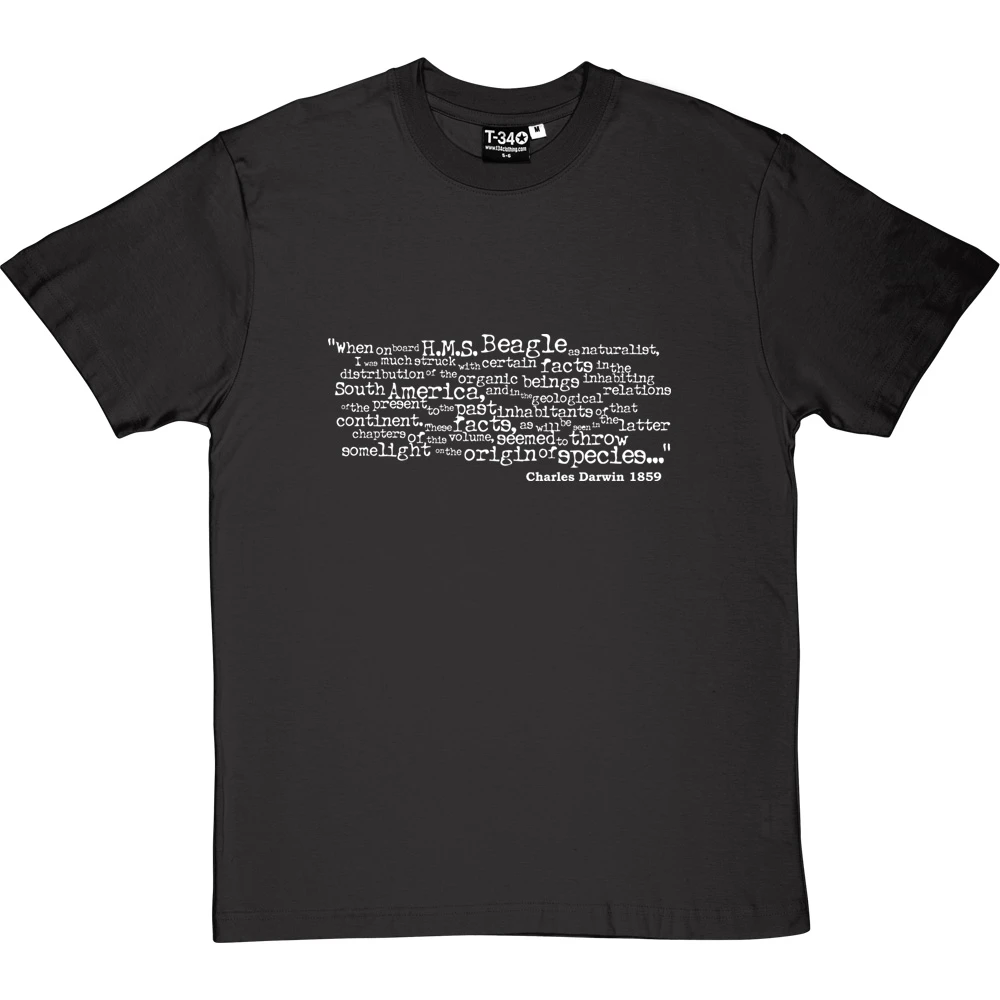 On The Origin Of Species Opening Lines T-Shirt 17 On The Origin Of Species Opening Lines T-Shirt - Image 17