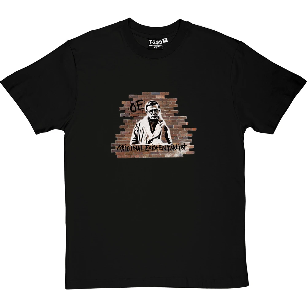 Jean-Paul Sartre: Original Existentialist T-Shirt 14 Jean-Paul Sartre: Original Existentialist T-Shirt - Image 14