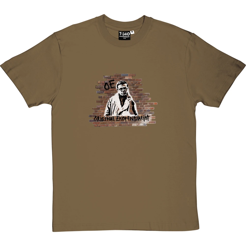 Jean-Paul Sartre: Original Existentialist T-Shirt 11 Jean-Paul Sartre: Original Existentialist T-Shirt - Image 11