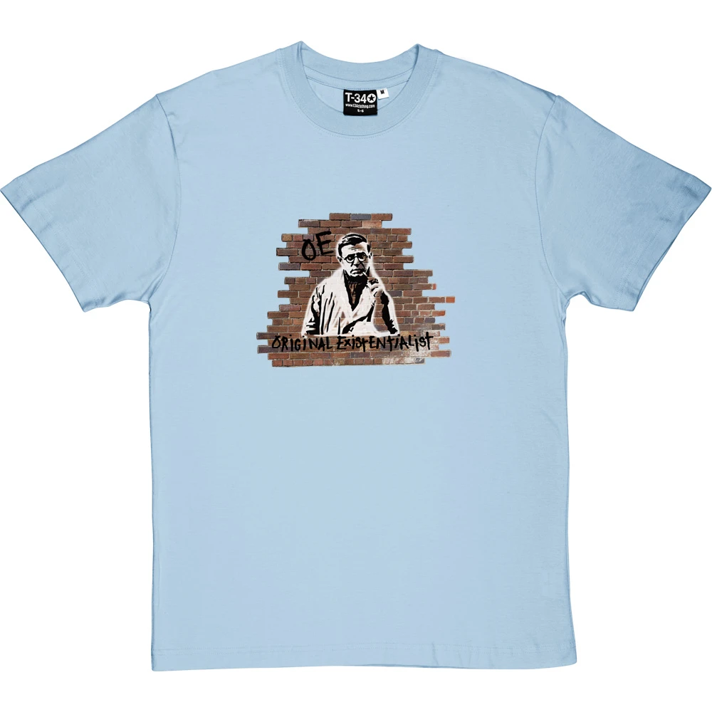 Jean-Paul Sartre: Original Existentialist T-Shirt 5 Jean-Paul Sartre: Original Existentialist T-Shirt - Image 5