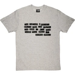 George Orwell "Truth" Quote T-Shirt -Tshirt Store orwell truth quote tshirt 1 lightoxfordtshirt