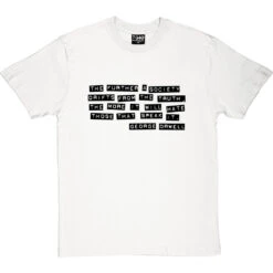 George Orwell "Truth" Quote T-Shirt -Tshirt Store orwell truth quote tshirt 1 whitetshirt