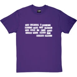 George Orwell "Truth" Quote T-Shirt -Tshirt Store orwell truth quote tshirt 2 purpletshirt