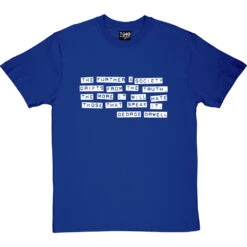 George Orwell "Truth" Quote T-Shirt -Tshirt Store orwell truth quote tshirt 2 royalbluetshirt