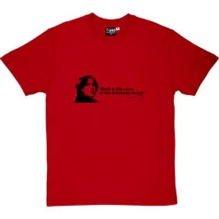 Oscar Wilde "Drinking Classes" Quote T-Shirt -Tshirt Store oscar wilde drinking classes tshirt redtshirt