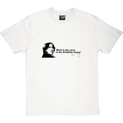 Oscar Wilde "Drinking Classes" Quote T-Shirt -Tshirt Store oscar wilde drinking classes tshirt whitetshirt