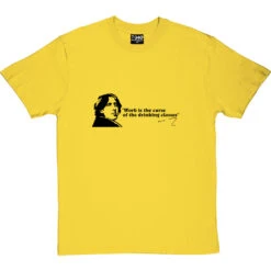 Oscar Wilde "Drinking Classes" Quote T-Shirt -Tshirt Store oscar wilde drinking classes tshirt yellowtshirt