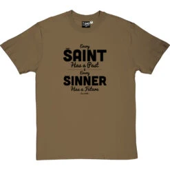Oscar Wilde "Saint And Sinner" Quote T-Shirt -Tshirt Store oscar wilde saint tshirt 1 olivetshirt