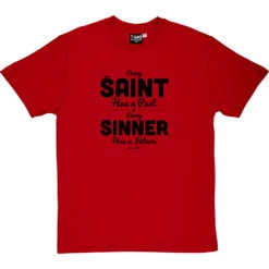 Oscar Wilde "Saint And Sinner" Quote T-Shirt -Tshirt Store oscar wilde saint tshirt 1 redtshirt