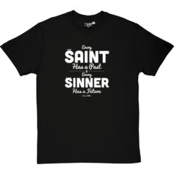 Oscar Wilde "Saint And Sinner" Quote T-Shirt -Tshirt Store oscar wilde saint tshirt 2 blacktshirt