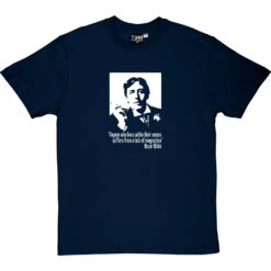 Oscar Wilde "Within Their Means" Quote T-Shirt -Tshirt Store oscarwildemeans navybluetshirt