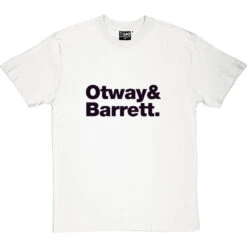 John Otway And Wild Willy Barrett Line-Up T-Shirt -Tshirt Store otway and barrett line up tshirt 1 whitetshirt