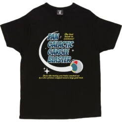 Pan Galactic Gargle Blaster (Logo) T-Shirt -Tshirt Store pan galactic logo tshirt black mens v neck tshirt