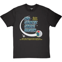 Pan Galactic Gargle Blaster (Logo) T-Shirt -Tshirt Store pan galactic logo tshirt charcoaltshirt