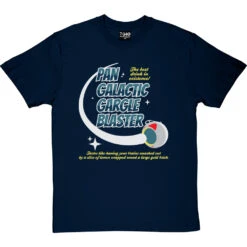 Pan Galactic Gargle Blaster (Logo) T-Shirt -Tshirt Store pan galactic logo tshirt navybluetshirt