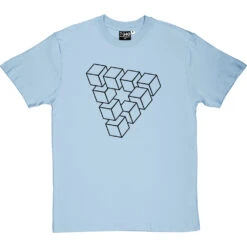 Penrose Triangle T-Shirt 33 Penrose Triangle T-Shirt -Tshirt Store penrose triangle tshirt 1 skybluetshirt