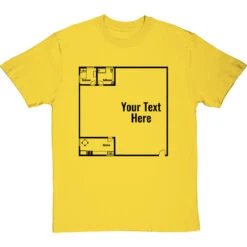 Personalised Floor Plan T-Shirt 24 Personalised Floor Plan T-Shirt -Tshirt Store personalised floorplan tshirt 1 yellowtshirt