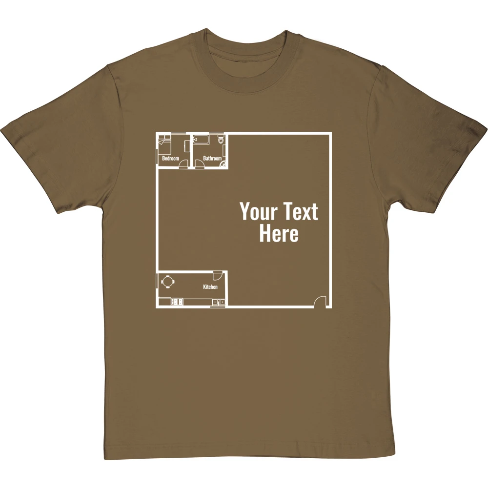 Personalised Floor Plan T-Shirt 15 Personalised Floor Plan T-Shirt - Image 15
