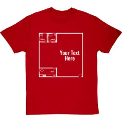 Personalised Floor Plan T-Shirt 30 Personalised Floor Plan T-Shirt -Tshirt Store personalised floorplan tshirt 2 redtshirt