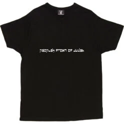 People's Front Of Judea T-Shirt 31 People's Front Of Judea T-Shirt -Tshirt Store pfj 2 black mens v neck tshirt