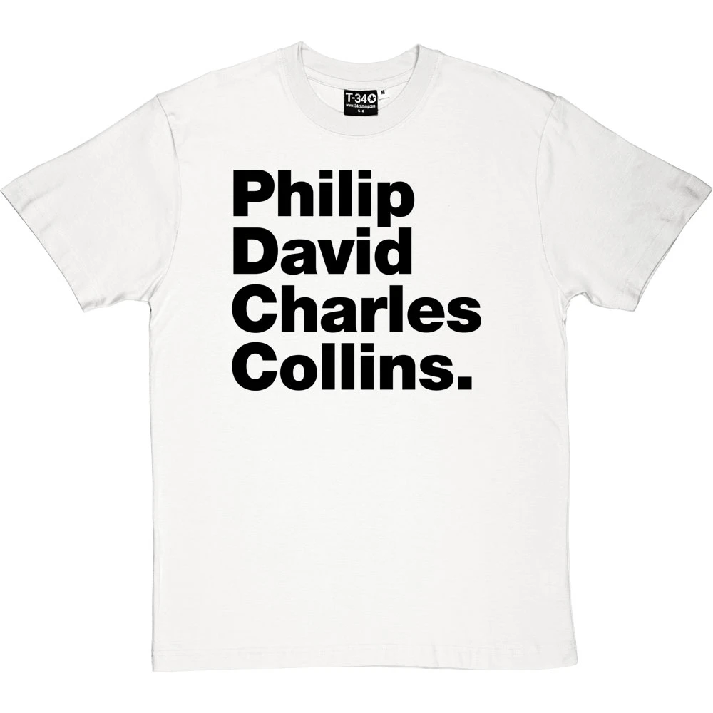 Philip David Charles Collins T-Shirt 10 Philip David Charles Collins T-Shirt - Image 10