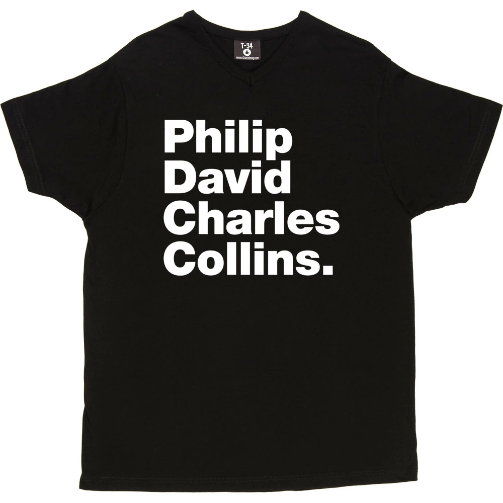Philip David Charles Collins T-Shirt 11 Philip David Charles Collins T-Shirt - Image 11