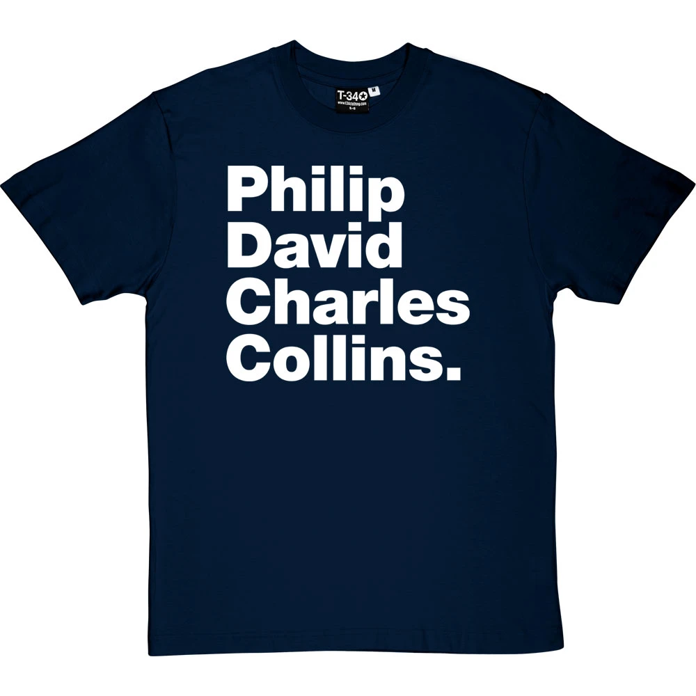 Philip David Charles Collins T-Shirt 9 Philip David Charles Collins T-Shirt - Image 9