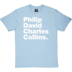 Philip David Charles Collins T-Shirt 26 Philip David Charles Collins T-Shirt -Tshirt Store philip david charles collins tshirt 2 skybluetshirt