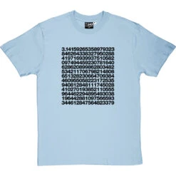 Pi To 233 Decimals T-Shirt 39 Pi To 233 Decimals T-Shirt -Tshirt Store pi to 233 decimals tshirt 1 skybluetshirt