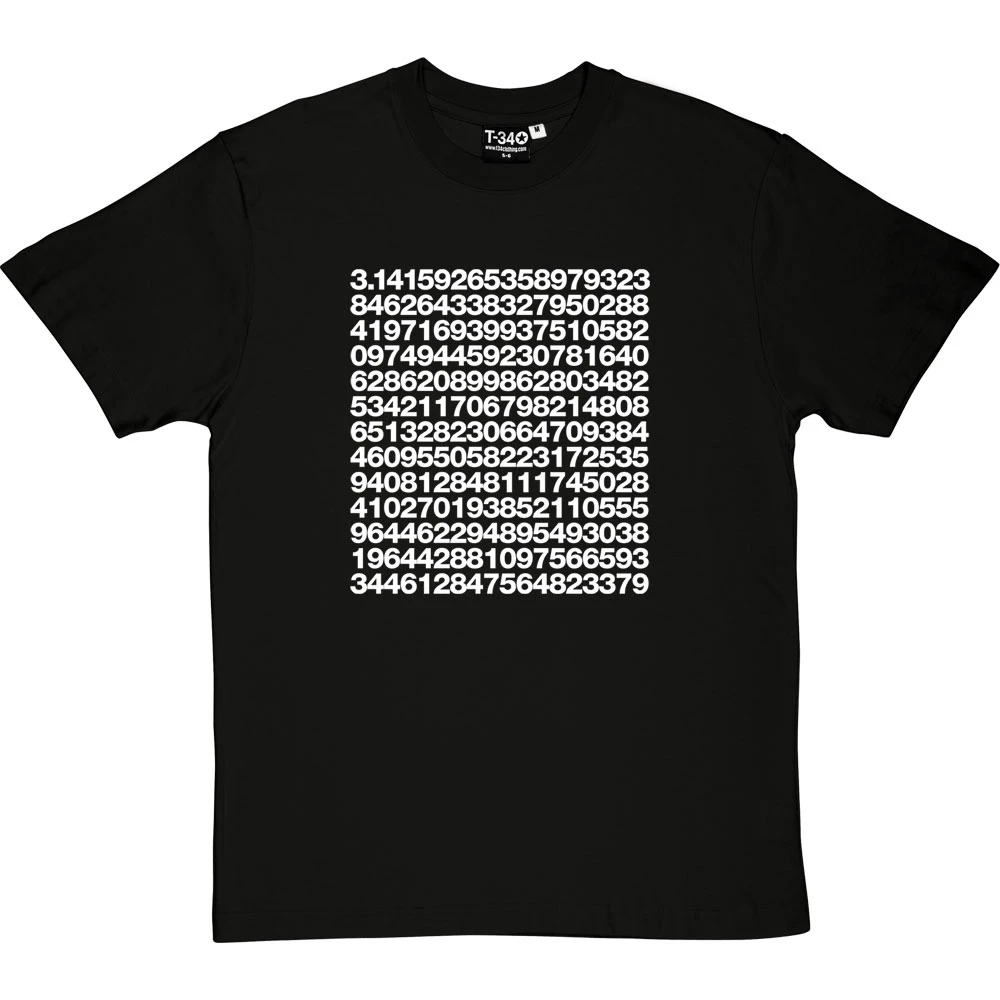 Pi To 233 Decimals T-Shirt 12 Pi To 233 Decimals T-Shirt - Image 12