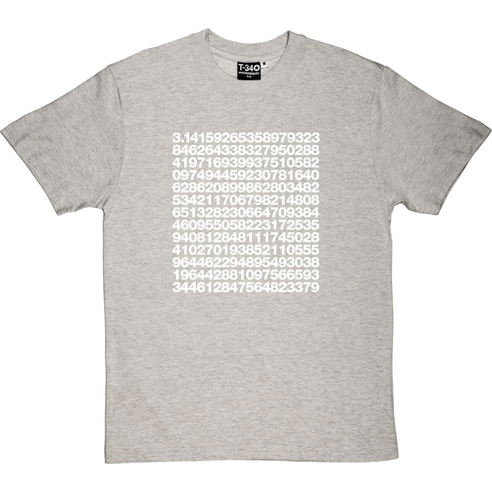 Pi To 233 Decimals T-Shirt 1 Pi To 233 Decimals T-Shirt