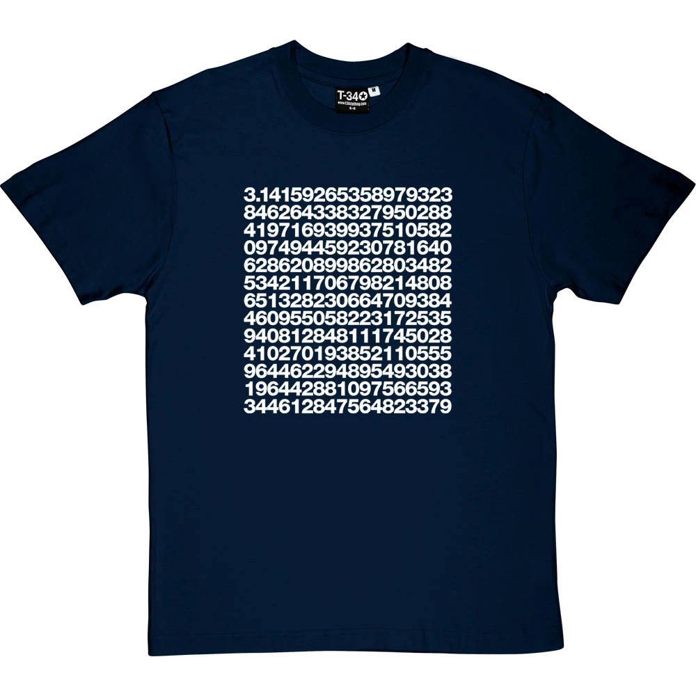 Pi To 233 Decimals T-Shirt 17 Pi To 233 Decimals T-Shirt - Image 17