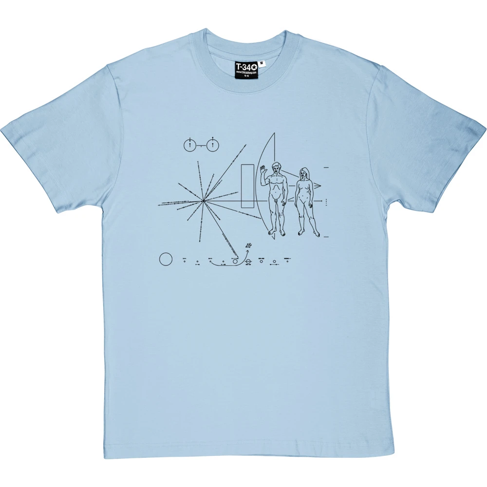 Pioneer Plaque T-Shirt 20 Pioneer Plaque T-Shirt - Image 20