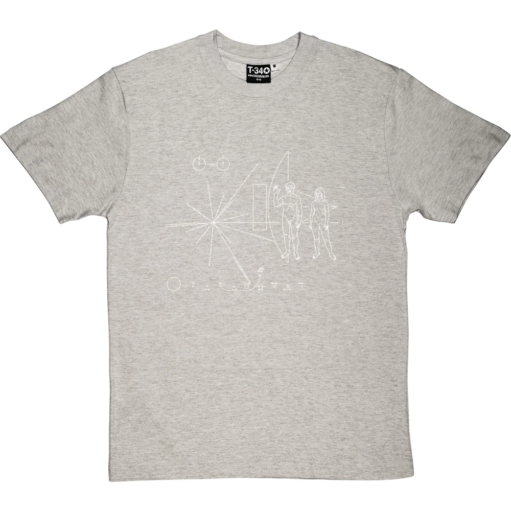Pioneer Plaque T-Shirt 14 Pioneer Plaque T-Shirt - Image 14