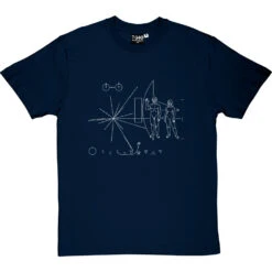 Pioneer Plaque T-Shirt 36 Pioneer Plaque T-Shirt -Tshirt Store pioneer plaque tshirt 2 navybluetshirt