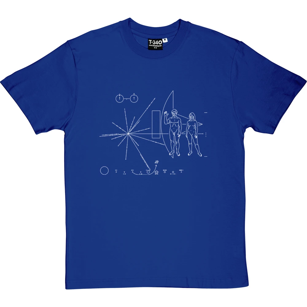 Pioneer Plaque T-Shirt 10 Pioneer Plaque T-Shirt - Image 10