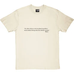 Plato "Politics" Quote T-Shirt -Tshirt Store plato politics quote tshirt 1 naturaltshirt