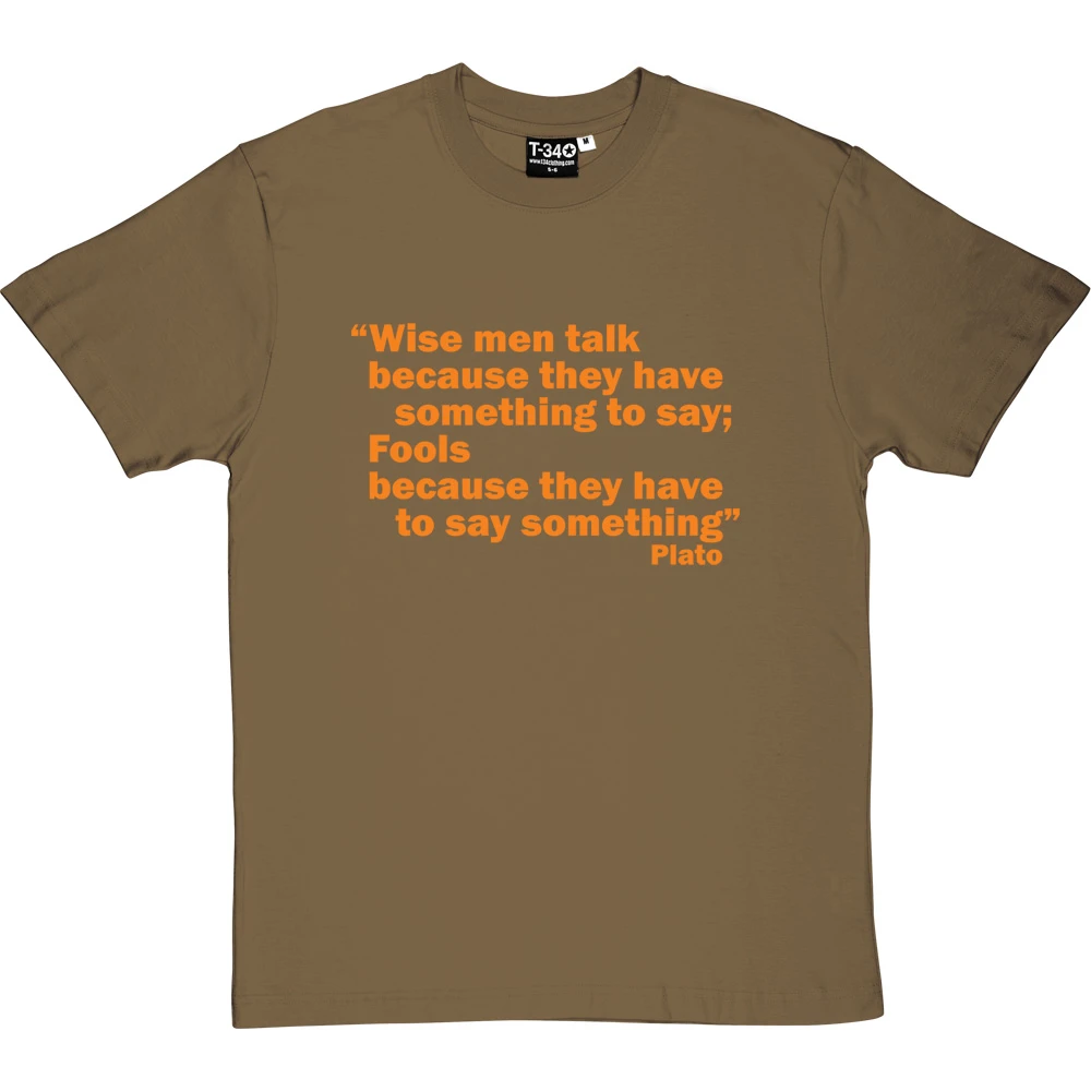 Plato "Wise Men" Quote T-Shirt 11 Plato "Wise Men" Quote T-Shirt - Image 11
