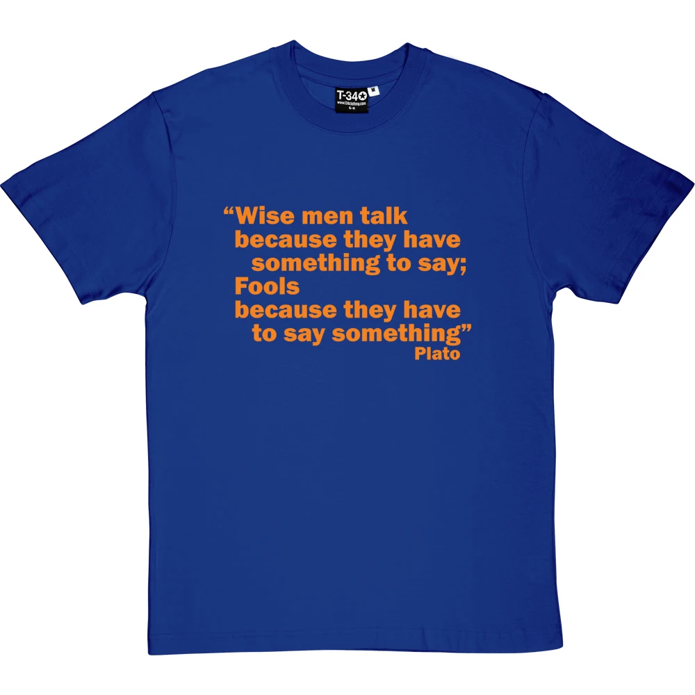 Plato "Wise Men" Quote T-Shirt 6 Plato "Wise Men" Quote T-Shirt - Image 6