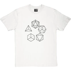 Platonic Solids T-Shirt 23 Platonic Solids T-Shirt -Tshirt Store platonic solids tshirt 1 whitetshirt