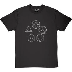 Platonic Solids T-Shirt 32 Platonic Solids T-Shirt -Tshirt Store platonic solids tshirt 2 charcoaltshirt