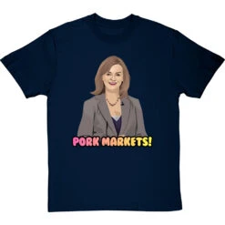 Pork Markets T-Shirt -Tshirt Store pork markets tshirt navybluetshirt