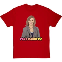 Pork Markets T-Shirt -Tshirt Store pork markets tshirt redtshirt