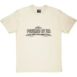 Powered By Tea T-Shirt -Tshirt Store powered by tea tshirt 1 naturaltshirt