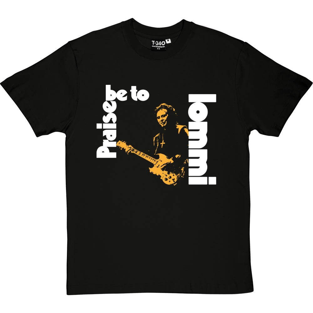 Praise Be To Iommi T-Shirt 1 Praise Be To Iommi T-Shirt