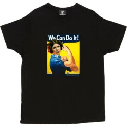 Princess Leia: We Can Do It T-Shirt -Tshirt Store princess leia we can do it tshirt black mens v neck tshirt
